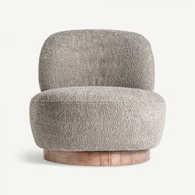 Cargar imagen en el visor de la galería, BOUCLÉ ARMCHAIR