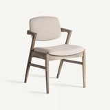 Ash wood armchair