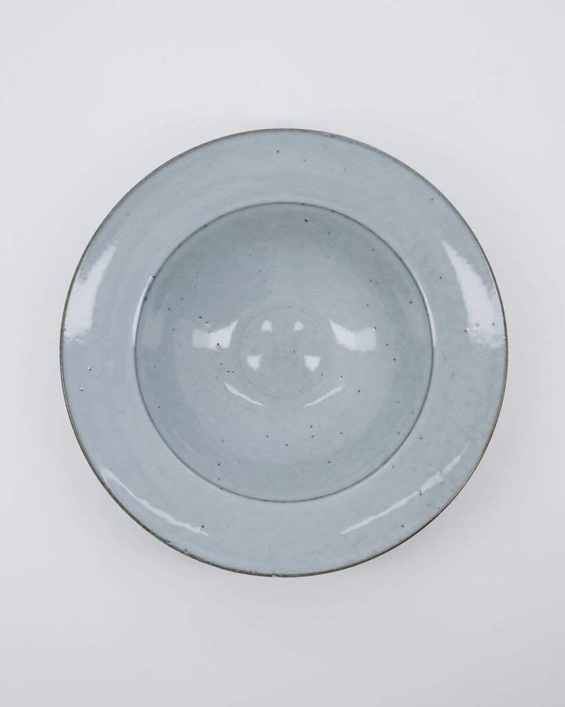 Pasta plate, HDRustic, Grey/Blue