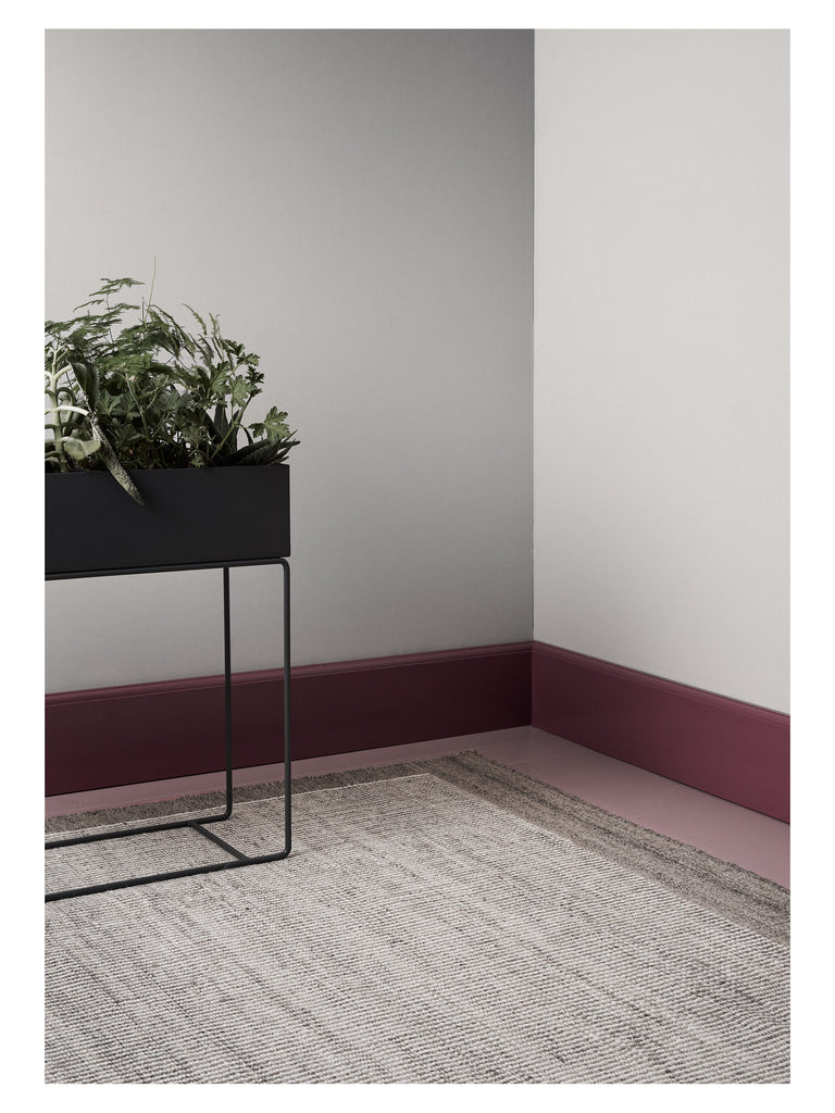 Burano Metal hand-woven rug – styled in a living room | Linie Design at Bois Blanc Home, Limassol, Cyprus