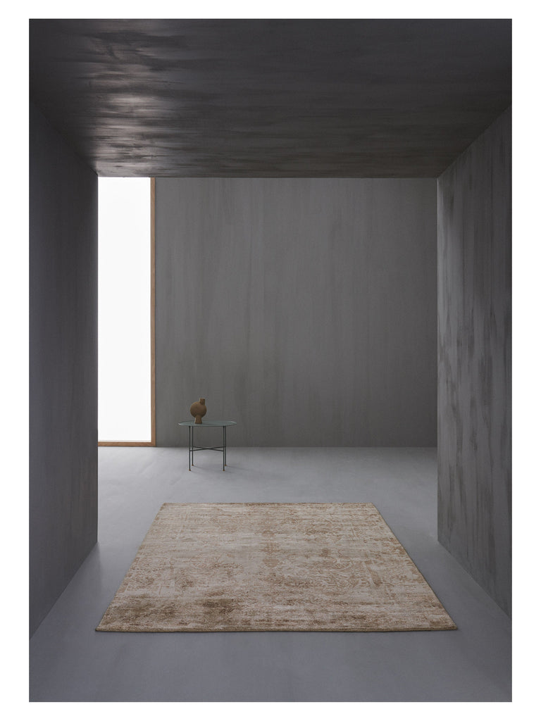 Florentine Gold loom-knotted rug – styled in a living room | Linie Design at Bois Blanc Home, Limassol, Cyprus