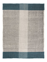 Load image into Gallery viewer, Pomezia Petrol hand-woven rug – product photo | Linie Design at Bois Blanc Home, Limassol, Cyprus