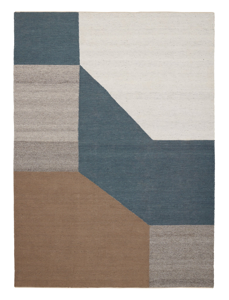 Blocchi Sky hand-woven rug – product photo | Linie Design at Bois Blanc Home, Limassol, Cyprus
