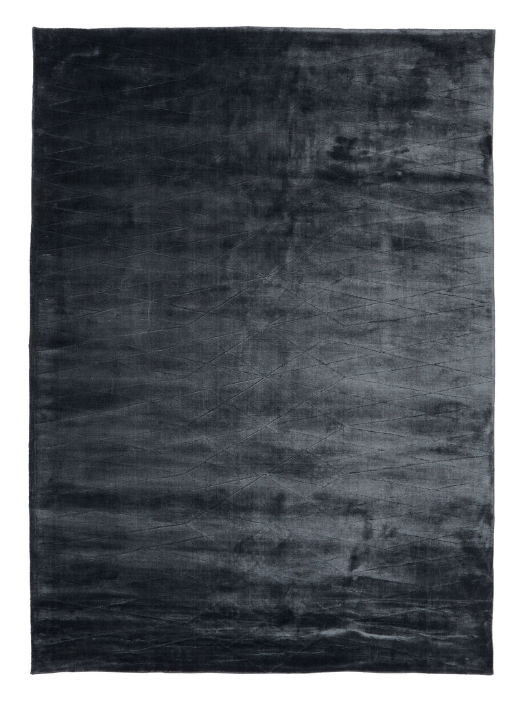 Edge Blue handloom rug – product photo | Linie Design at Bois Blanc Home, Limassol, Cyprus