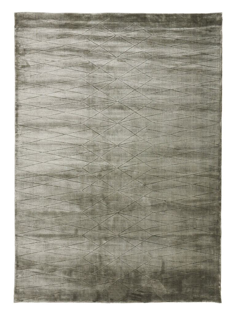 Edge Green handloom rug – product photo | Linie Design at Bois Blanc Home, Limassol, Cyprus