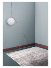 Carica l'immagine nel visualizzatore di Gallery, Kaito Silver loom-knotted rug – styled in a living room | Linie Design at Bois Blanc Home, Limassol, Cyprus