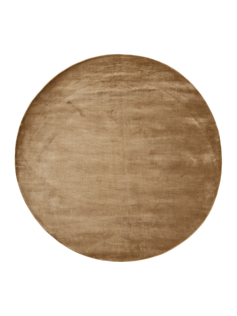 Lucens Mustard handloom rug – round shape | Linie Design at Bois Blanc Home, Limassol, Cyprus