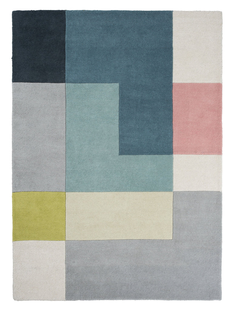 Ometri Lime hand-tufted rug – product photo | Linie Design at Bois Blanc Home, Limassol, Cyprus