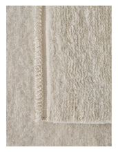 Load image into Gallery viewer, Soft Savannah White hand-knotted rug – close-up of the texture | Linie Design at Bois Blanc Home, Limassol, Cyprus