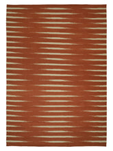 Carica l'immagine nel visualizzatore di Gallery, Siv-Eivor Rust hand-woven rug – detail 3 | Linie Design at Bois Blanc Home, Limassol, Cyprus