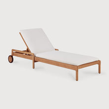 Charger l&#39;image dans la galerie, Jack outdoor adjustable lounger off white thin cushion