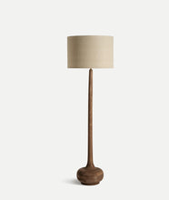 Charger l&#39;image dans la galerie, Brown Mango Wood Floor Lamp