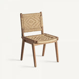 Mango wood chair w/o armrests