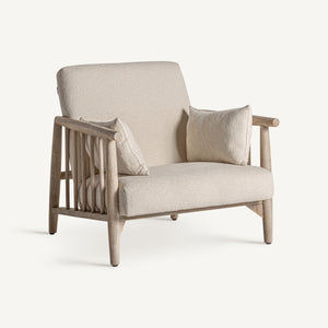 Armchair in birch