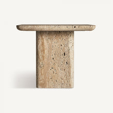 Cargar imagen en el visor de la galería, Travertine marble coffee table