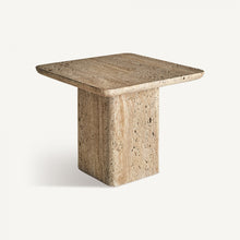 Load image into Gallery viewer, Travertine marble coffee table