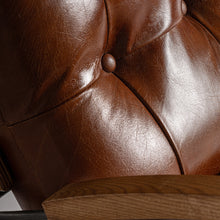 Load image into Gallery viewer, Industrial Leather armchair