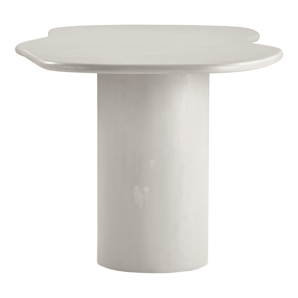 Dining Table, cement look, beige 96x200x76 cm