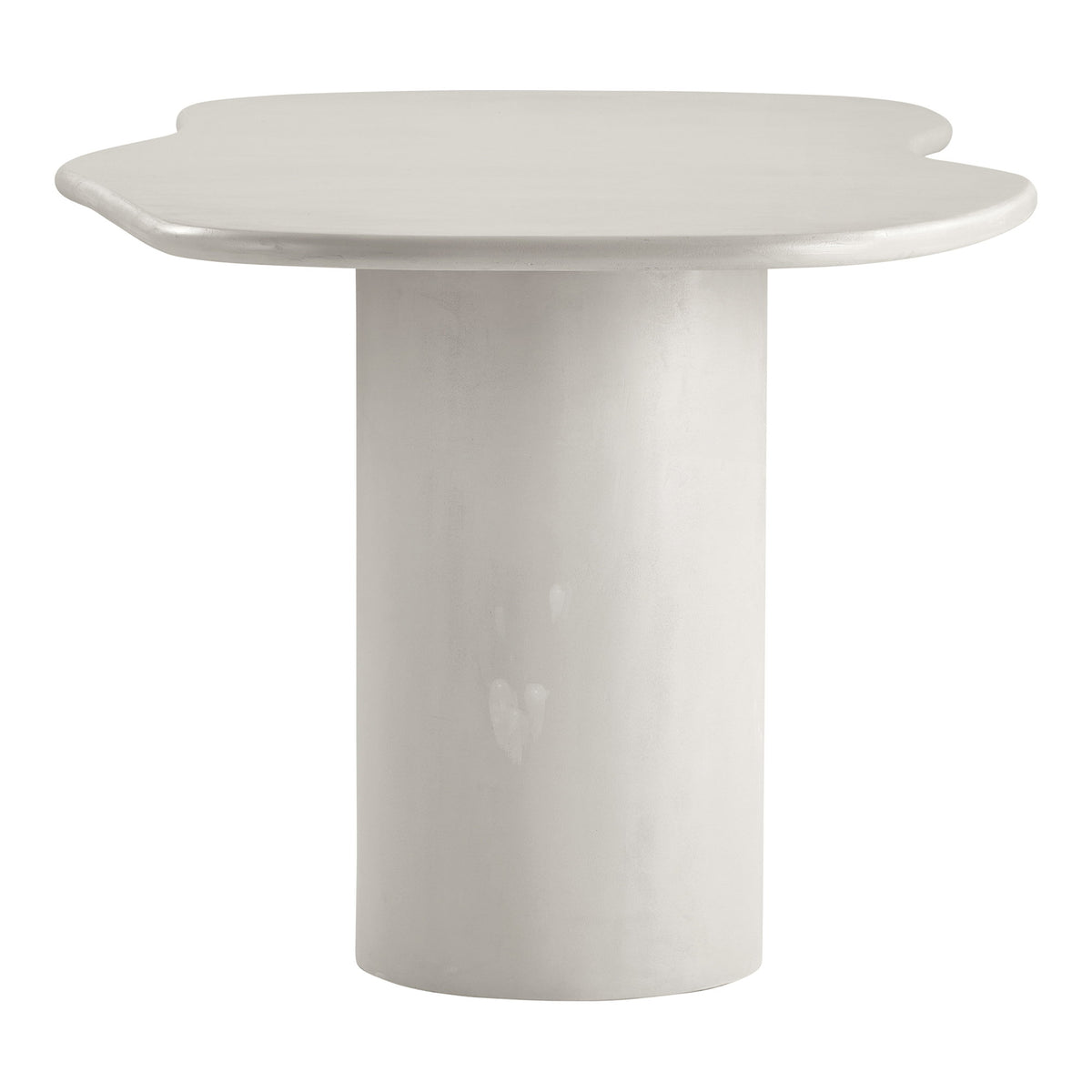Dining Table, cement look, beige 96x240x76 cm