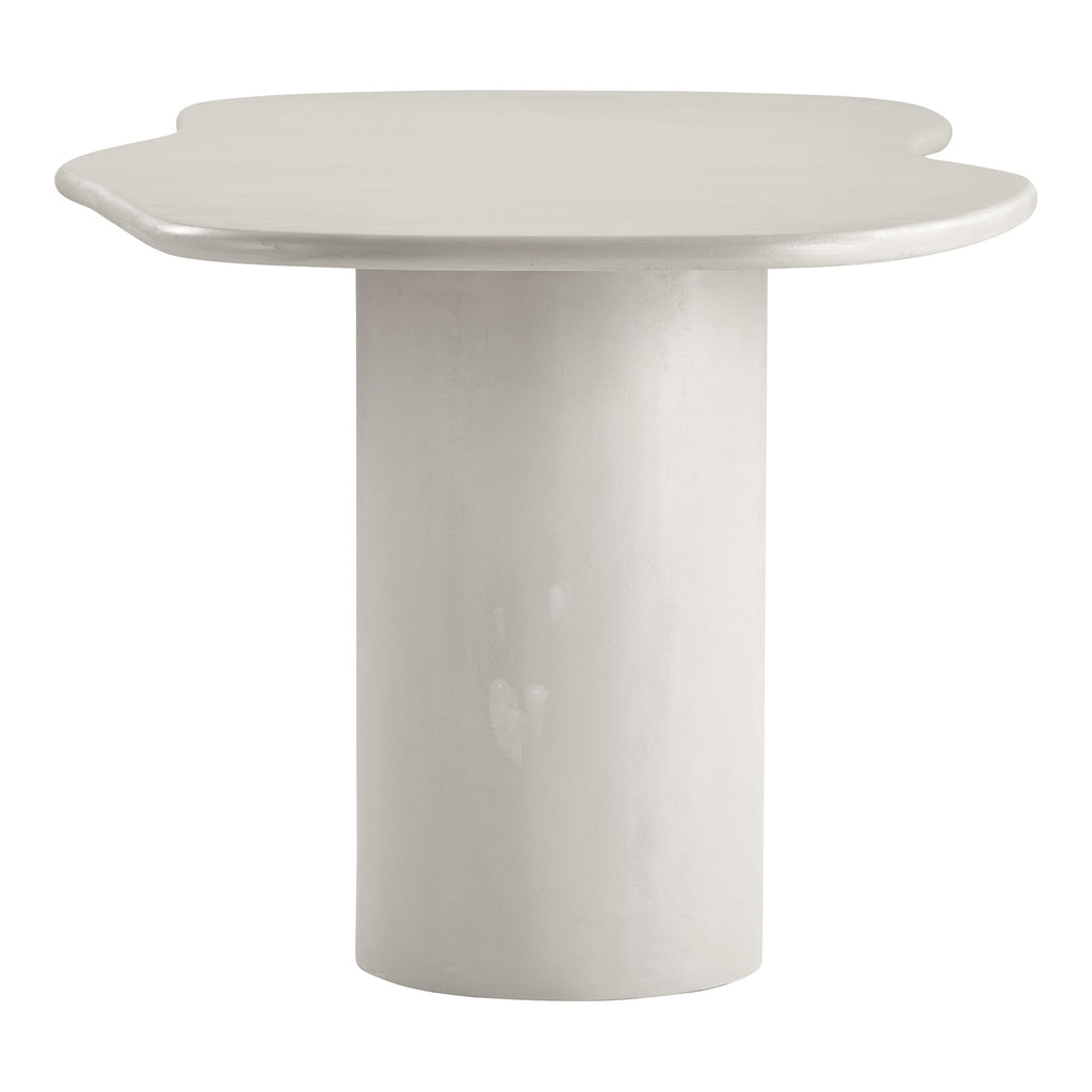 Dining Table, cement look, beige 96x240x76 cm