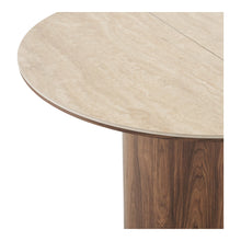 Laden Sie das Bild in den Galerie-Viewer, Dining table, ceramic table top, extendable round to oval