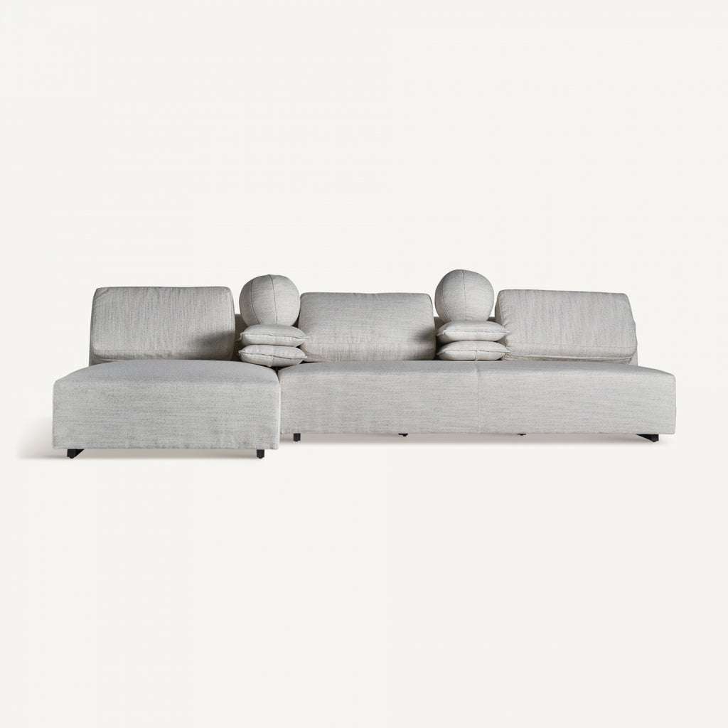 Sofa l-shape grey