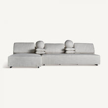 Load image into Gallery viewer, Sofa l-shape grey