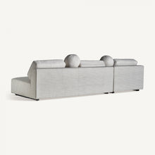 Load image into Gallery viewer, Sofa l-shape grey