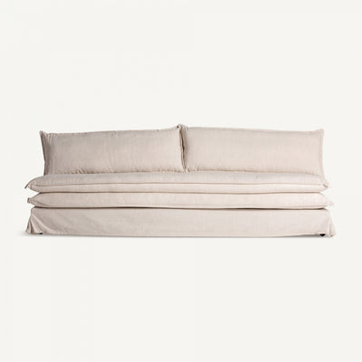 Linen sofa