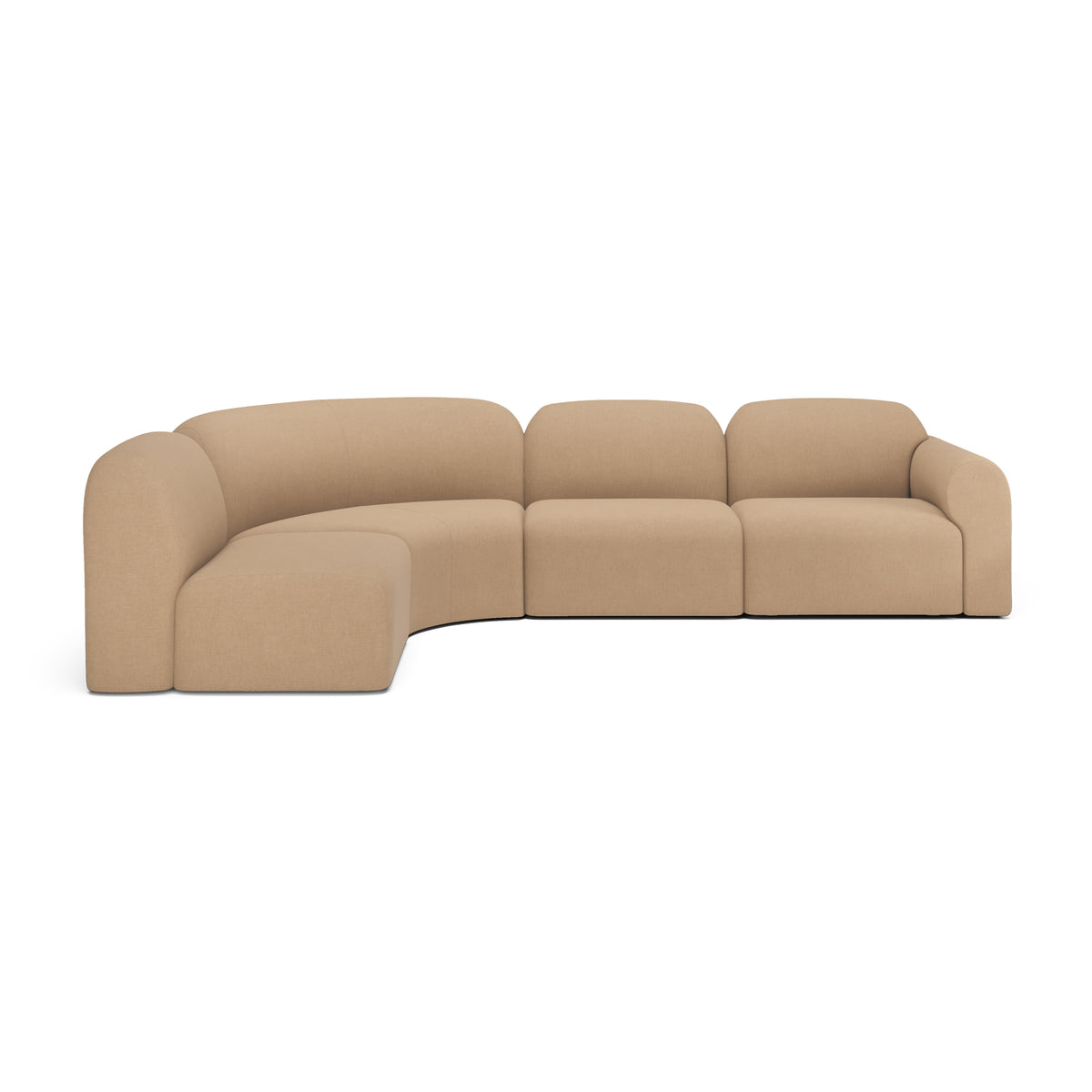 Bulky modular sofa