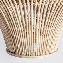 Carica l&#39;immagine nel visualizzatore di Gallery, Rattan ceiling lamp