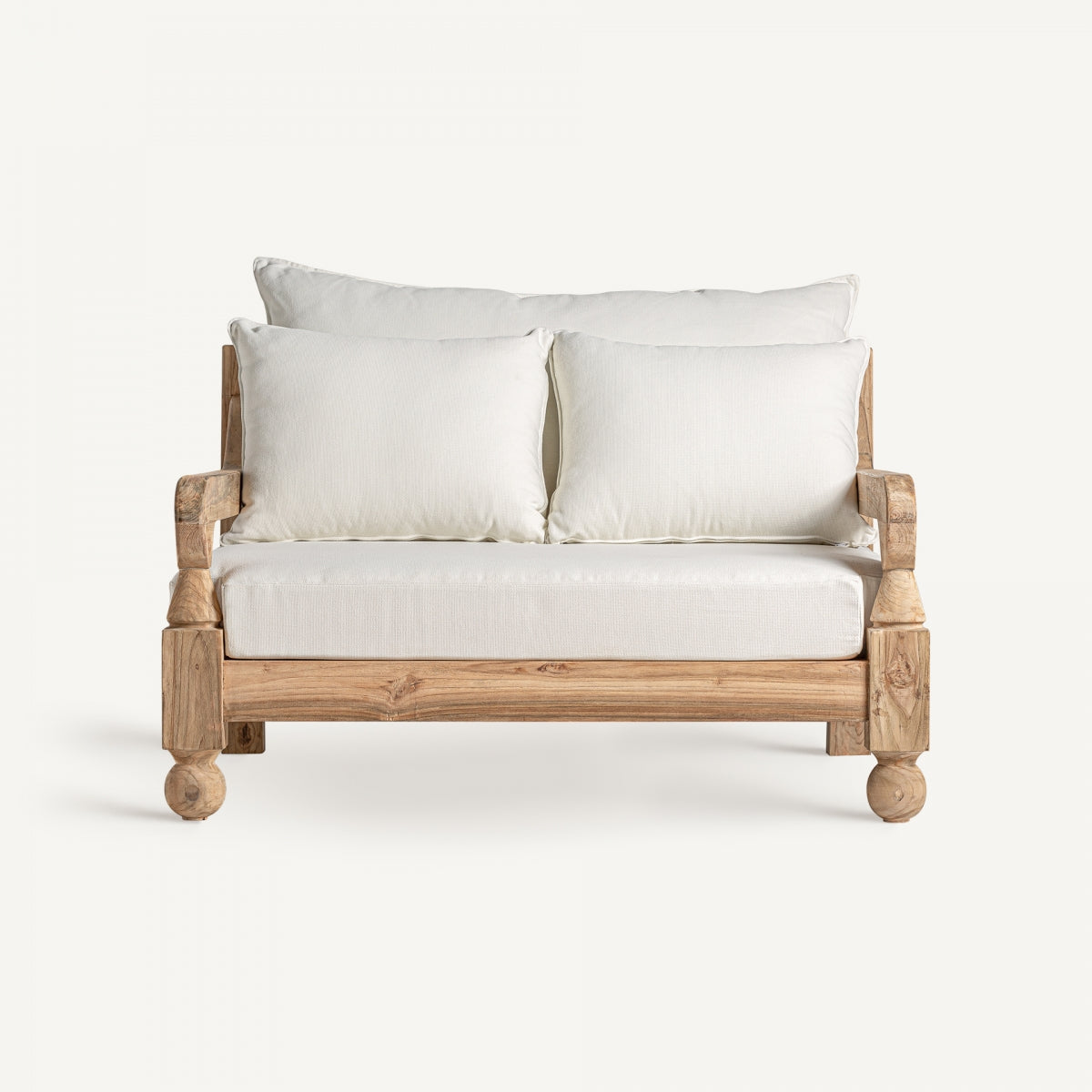TEAK LOUNGER