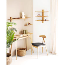 Load image into Gallery viewer, Console table, oak, natural