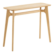 Load image into Gallery viewer, Console table, oak, natural