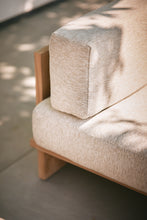 Load image into Gallery viewer, Outdoor sofa teak natural