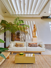 Load image into Gallery viewer, Outdoor sofa teak natural