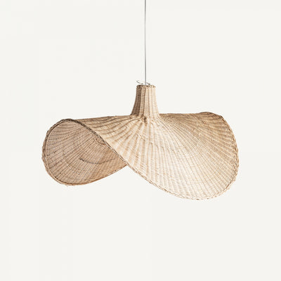 Rattan ceiling lamp