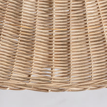 Charger l&#39;image dans la galerie, Rattan ceiling lamp