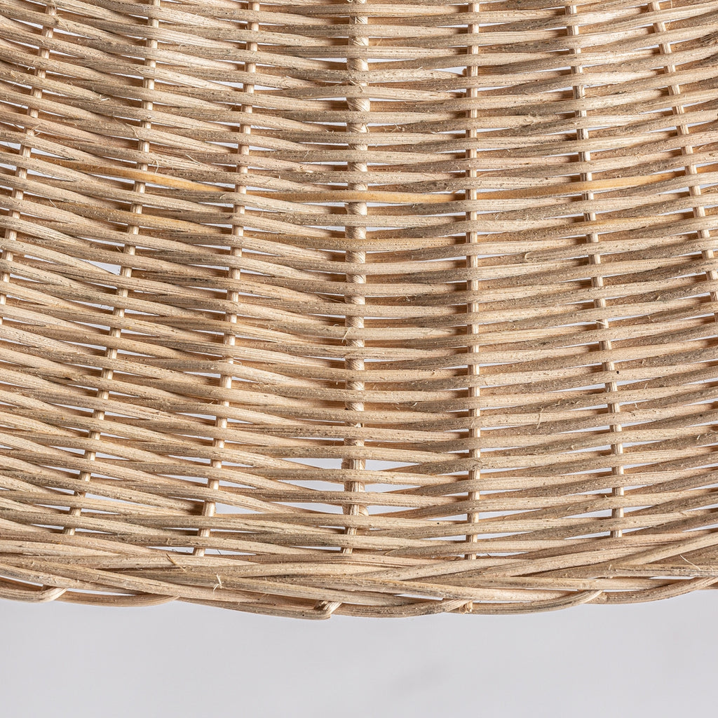 Rattan ceiling lamp