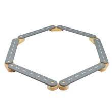 Load image into Gallery viewer, Wooden Balance Beam grey 6 elements