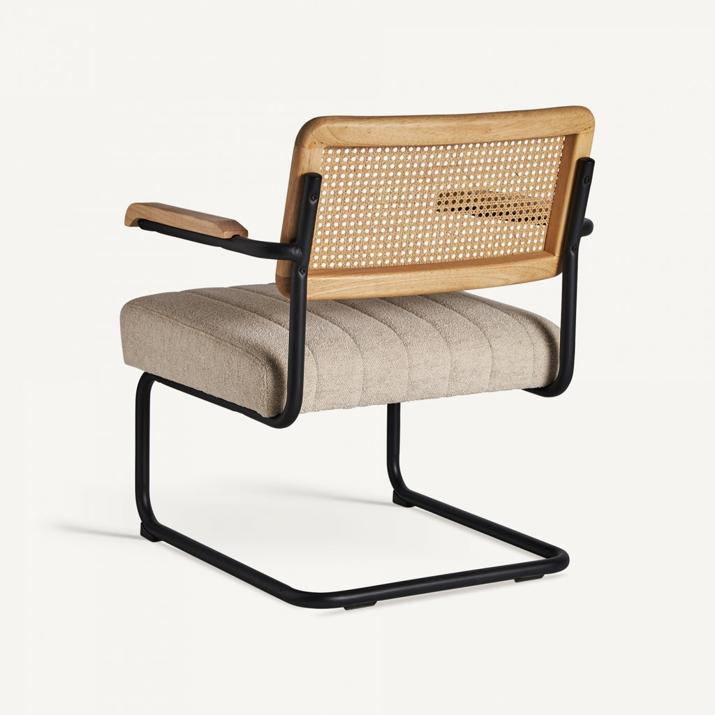 Rattan lounge chair