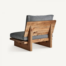 Load image into Gallery viewer, Pine wood armchair