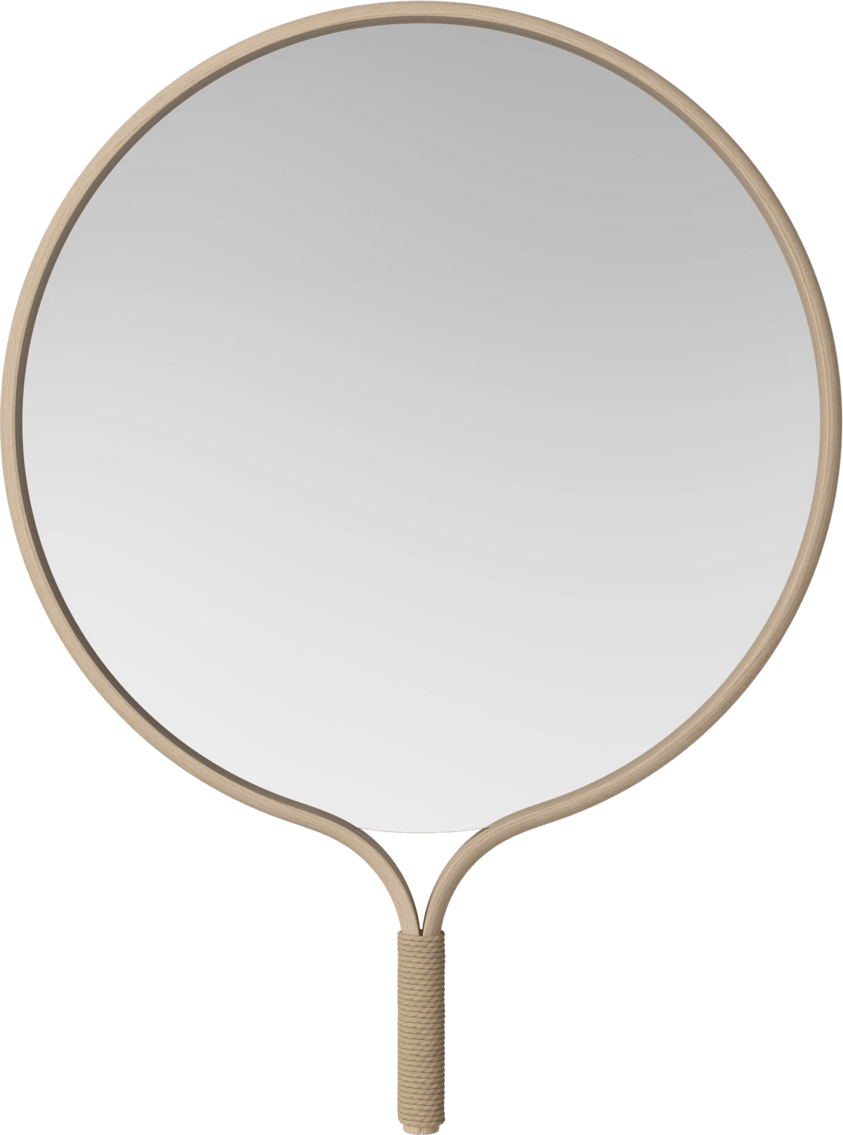 Racquet Round Mirror