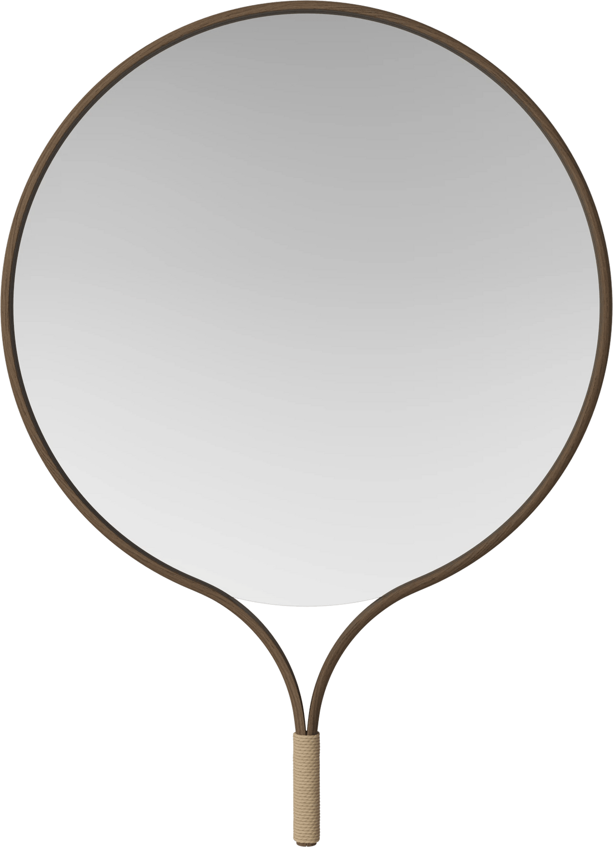 Racquet Round Mirror