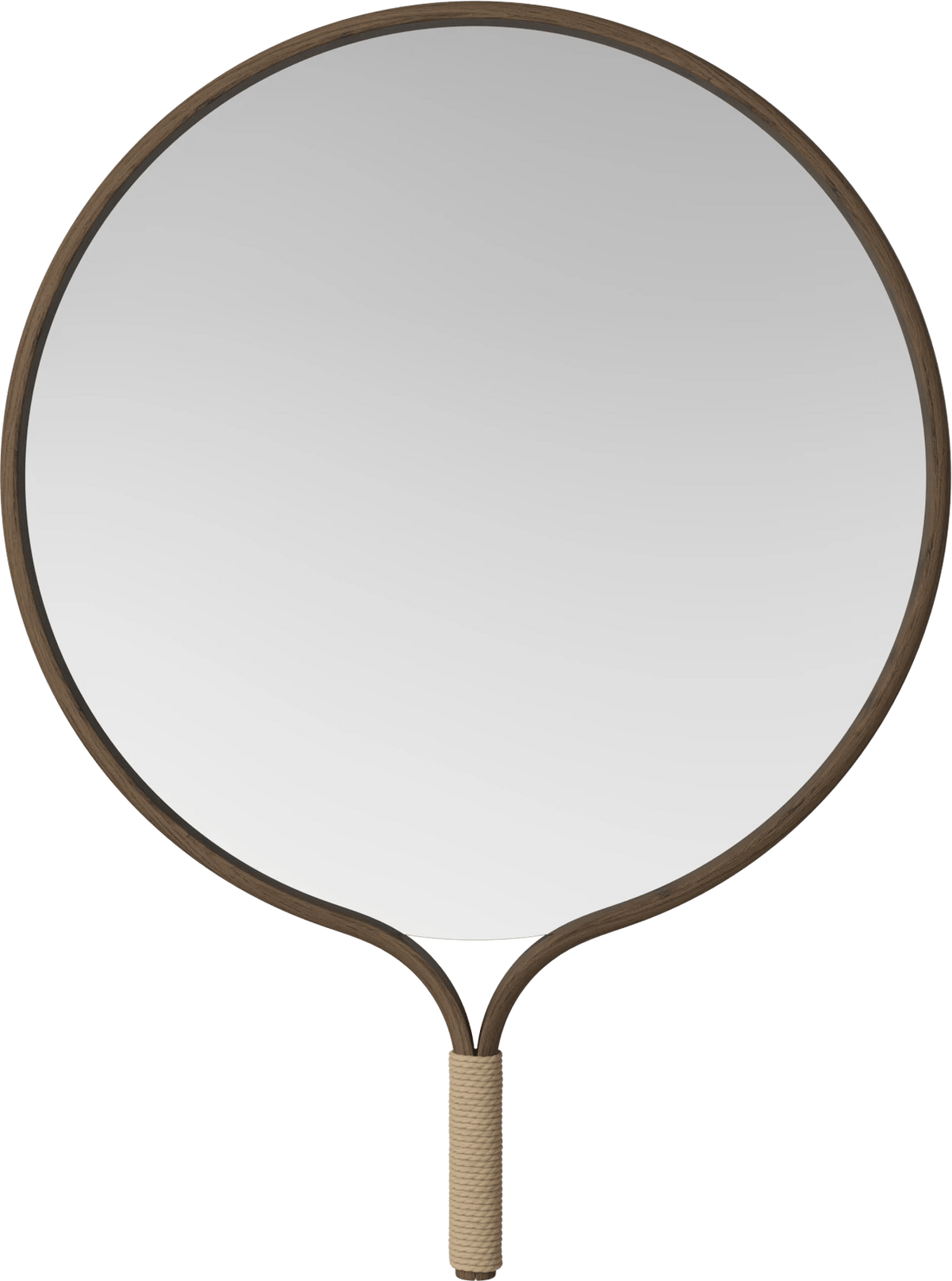 Racquet Round Mirror