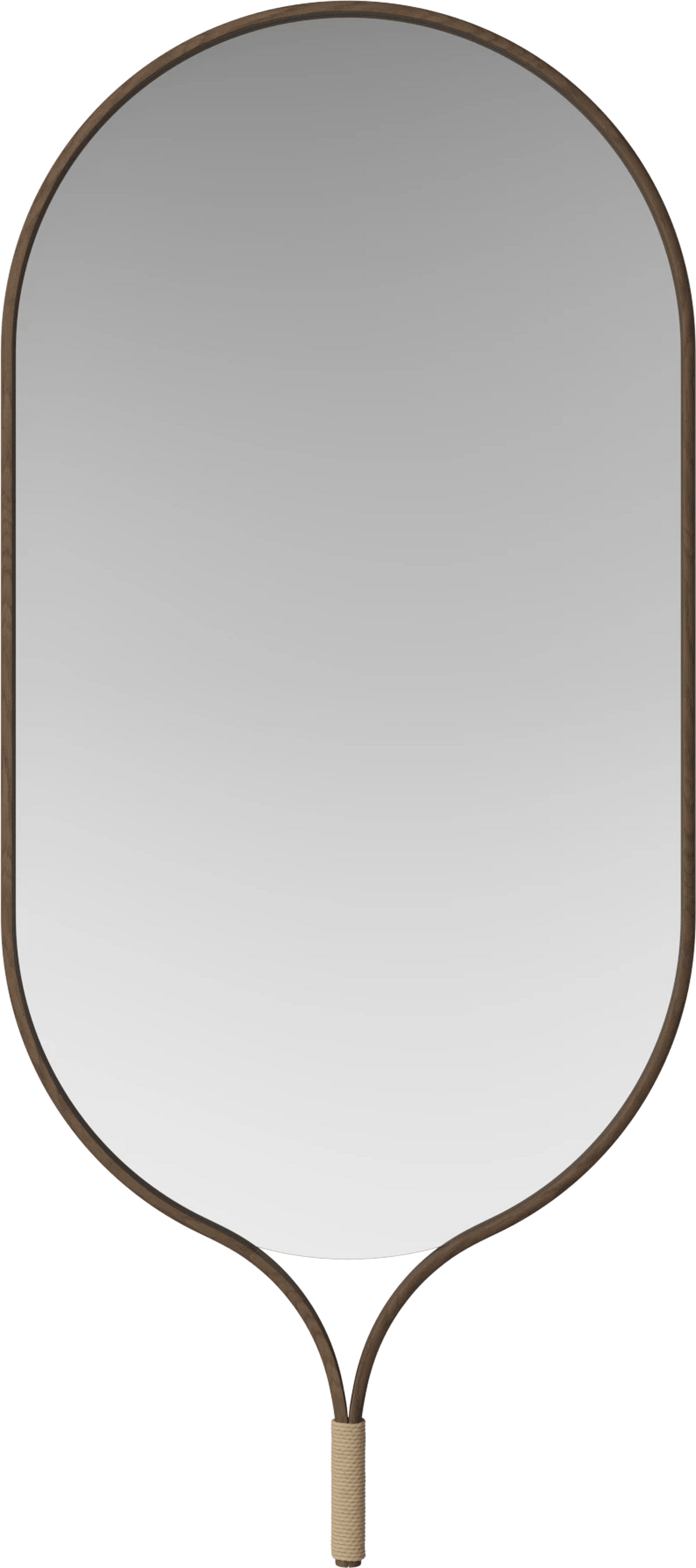 Racquet Oval Mirror 180 x 80 cm