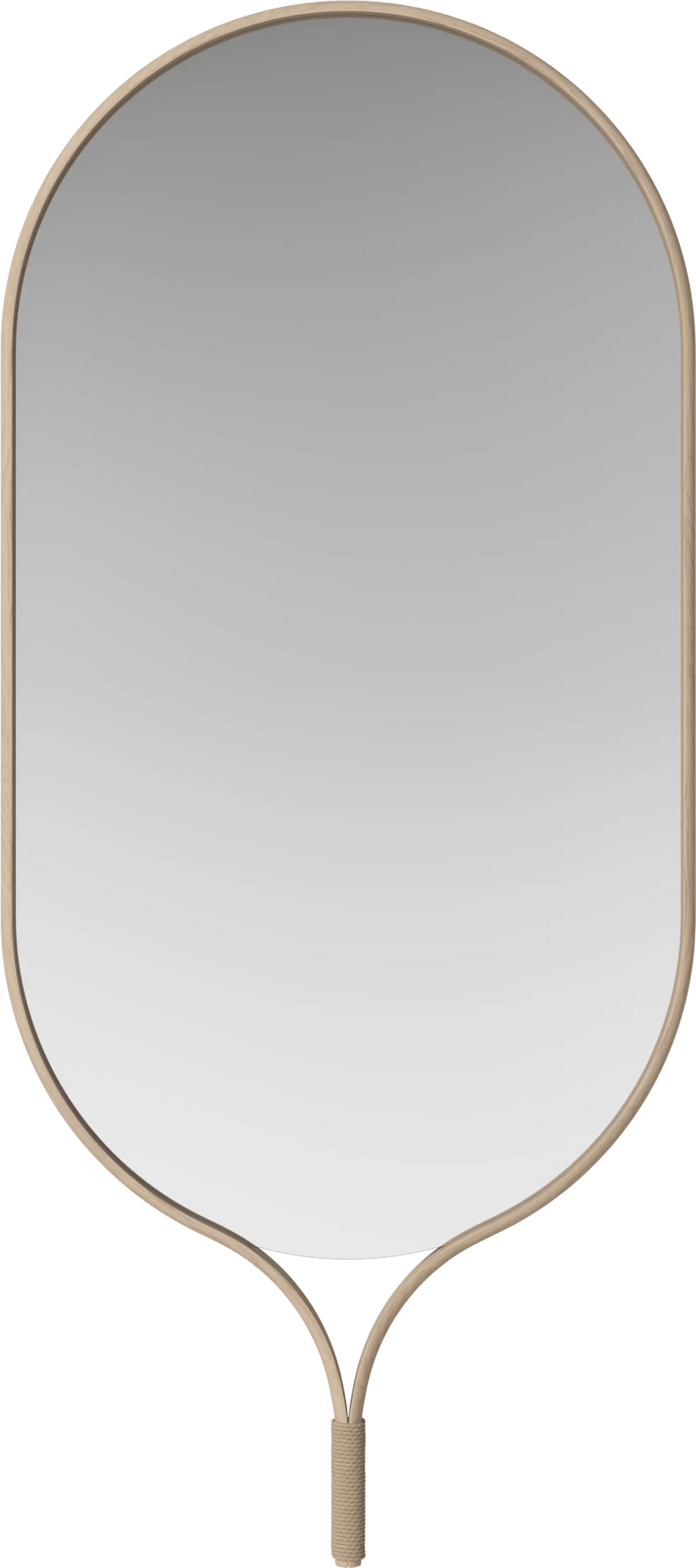 Racquet Oval Mirror 180 x 80 cm