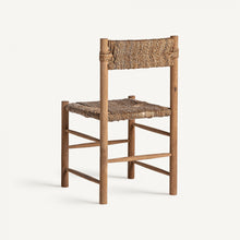 Cargar imagen en el visor de la galería, Natural fiber/teak wood chair