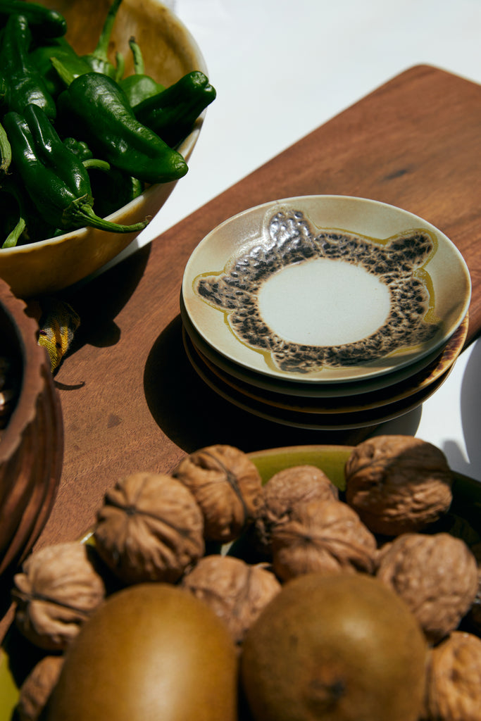 70s ceramics: saucer rocky
