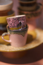 Load image into Gallery viewer, 70s ceramics: americano mugs radiant, set of 4